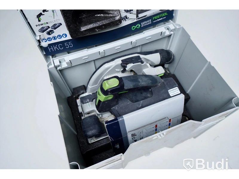 FESTOOL cirkelsåg HKC 55 Li 5,2 EBI-plus -SCA